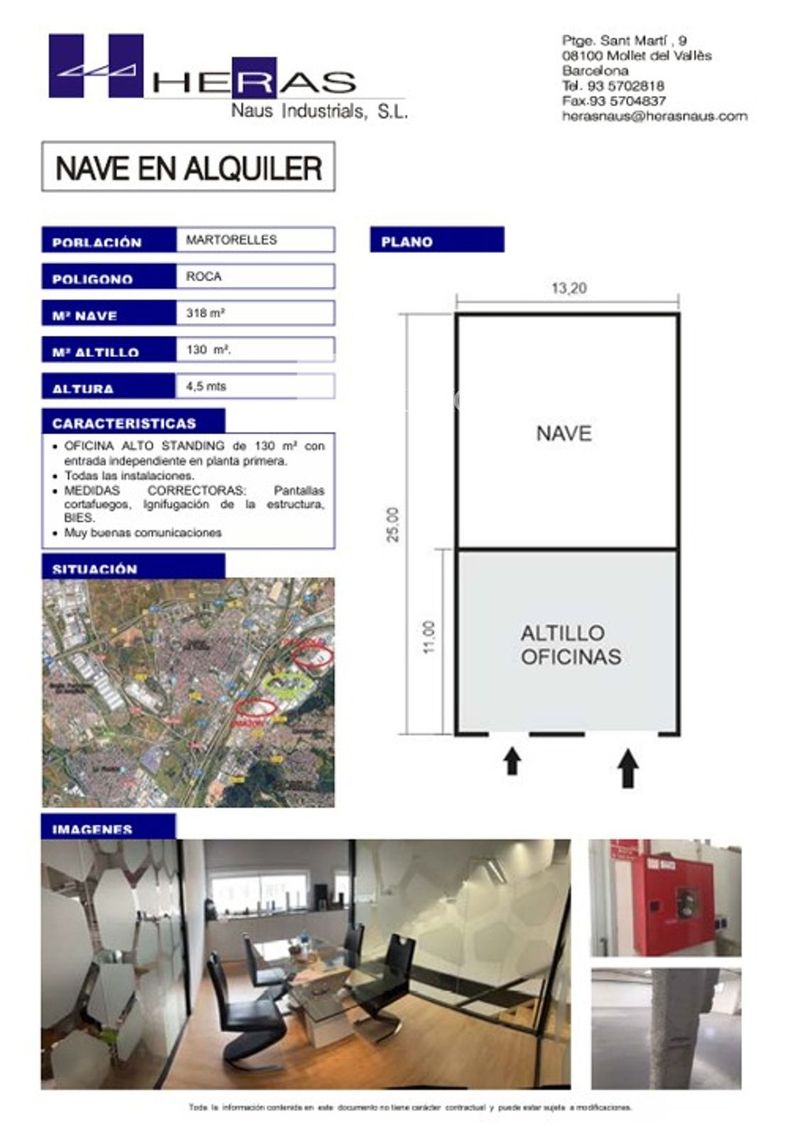 Nave Industrial en alquiler Martorelles, Barcelona. Ref: 1023. UBICAT, NAUS INDUSTRIALS