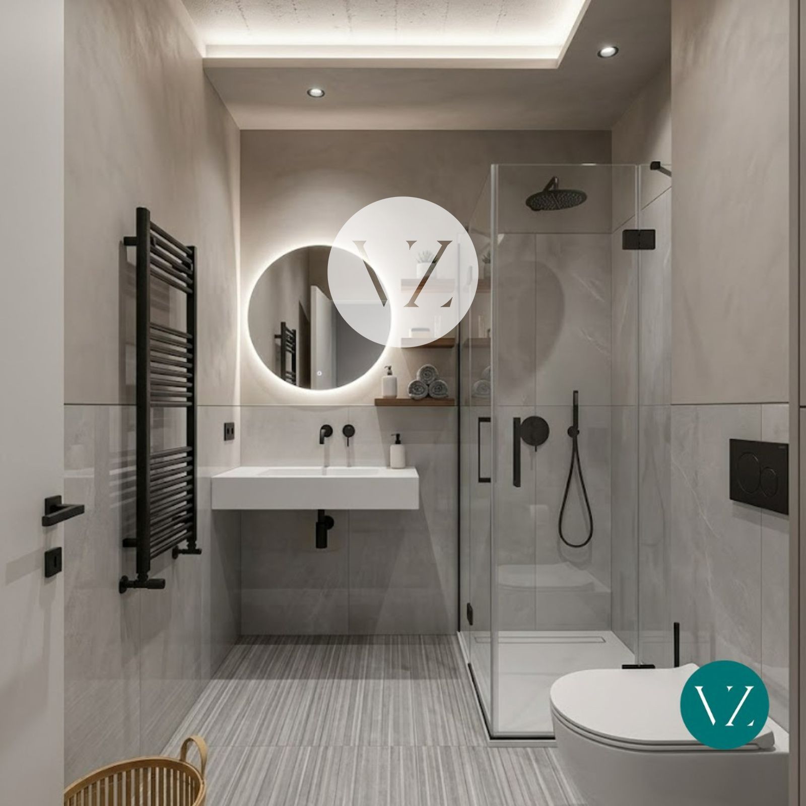 BAÑO - CHALET INDEPENDIENTE EN VILLARES DE LA REINA