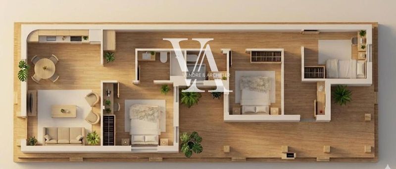 Piso en venta Madrid. Ref: 1354. Vendre&Archeter Inmobiliaria