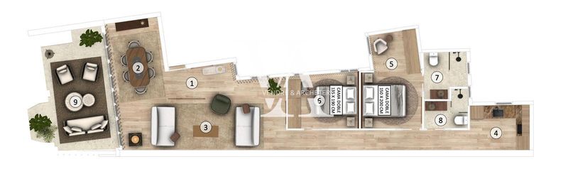 Piso en venta Madrid. Ref: 1505. Vendre&Archeter Inmobiliaria