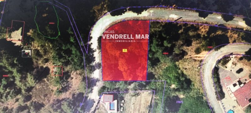 Parcela en venta El Montmell, Tarragona. Ref: 1886. Fincas Vendrell Mar