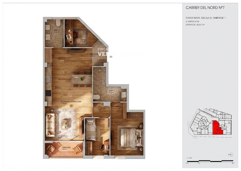 Appartement en vente Torredembarra, Tarragona. Ref: 2179. Fincas Vendrell Mar