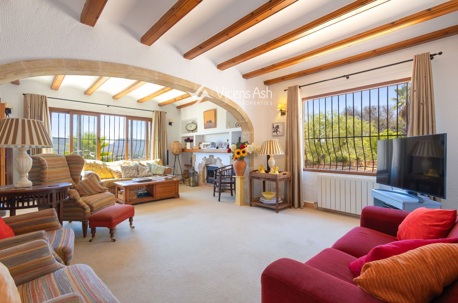 Casa estilo finca en venta en el Montgo con vista impresionante - Foto 13
