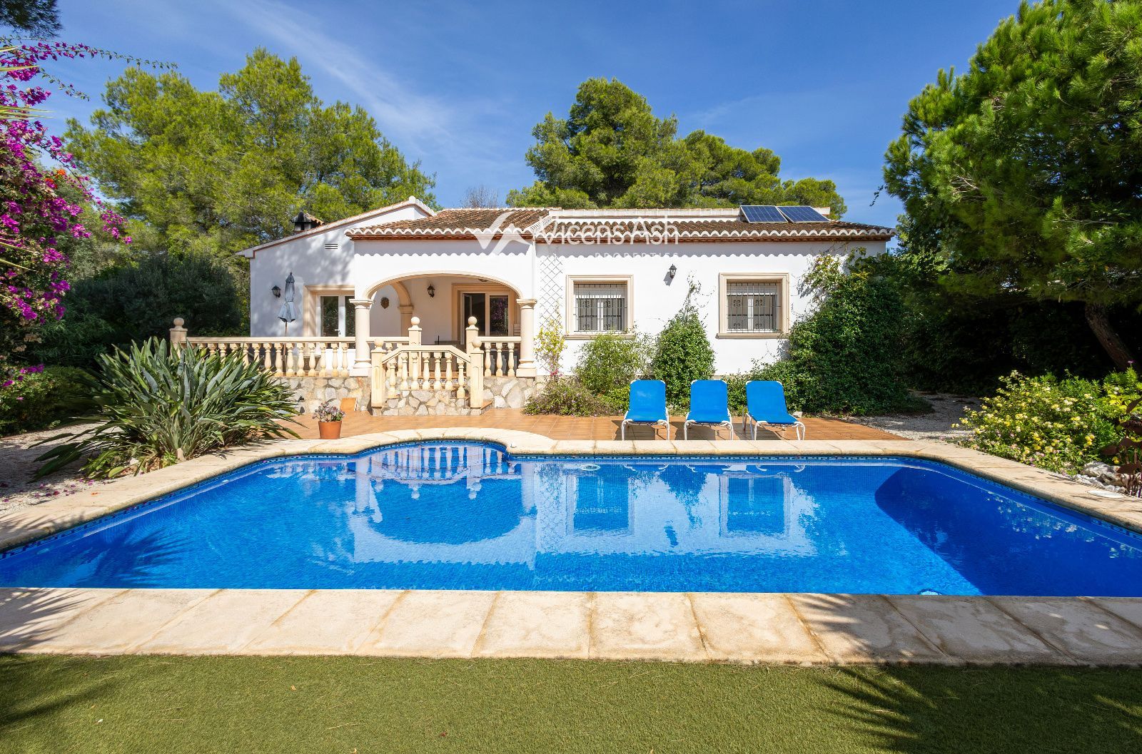 Villa de 3 dormitorios en venta en Costa Nova Jávea con piscina - Foto 24
