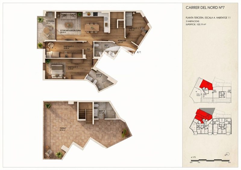 Dúplex en venta Torredembarra, Tarragona. Ref: 1458. Villaservice