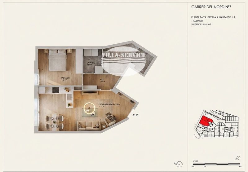 Piso en venta Torredembarra, Tarragona. Ref: 1579. Villaservice