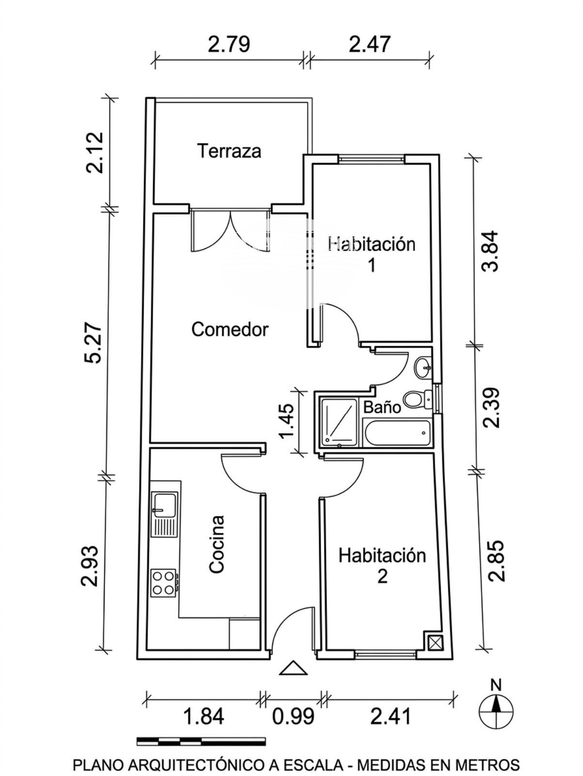 image Vive junto al mar: piso exterior con terraza, piscina comunitaria y todos los servicios. 18