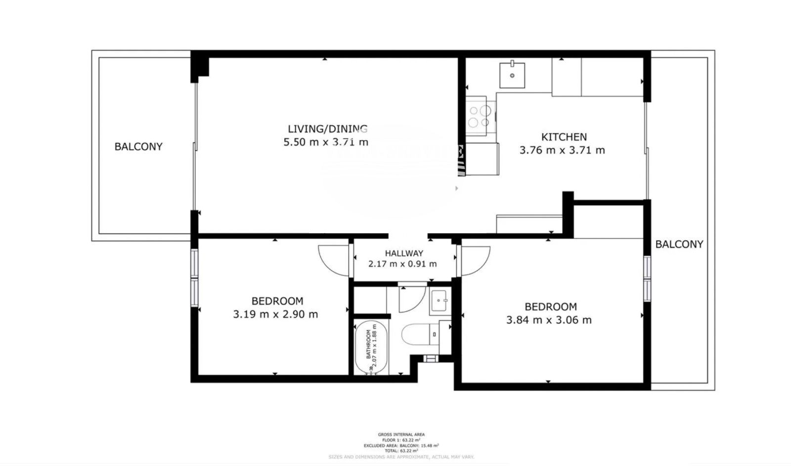 image Piso de 2 habitaciones amueblado en El Vendrell 26