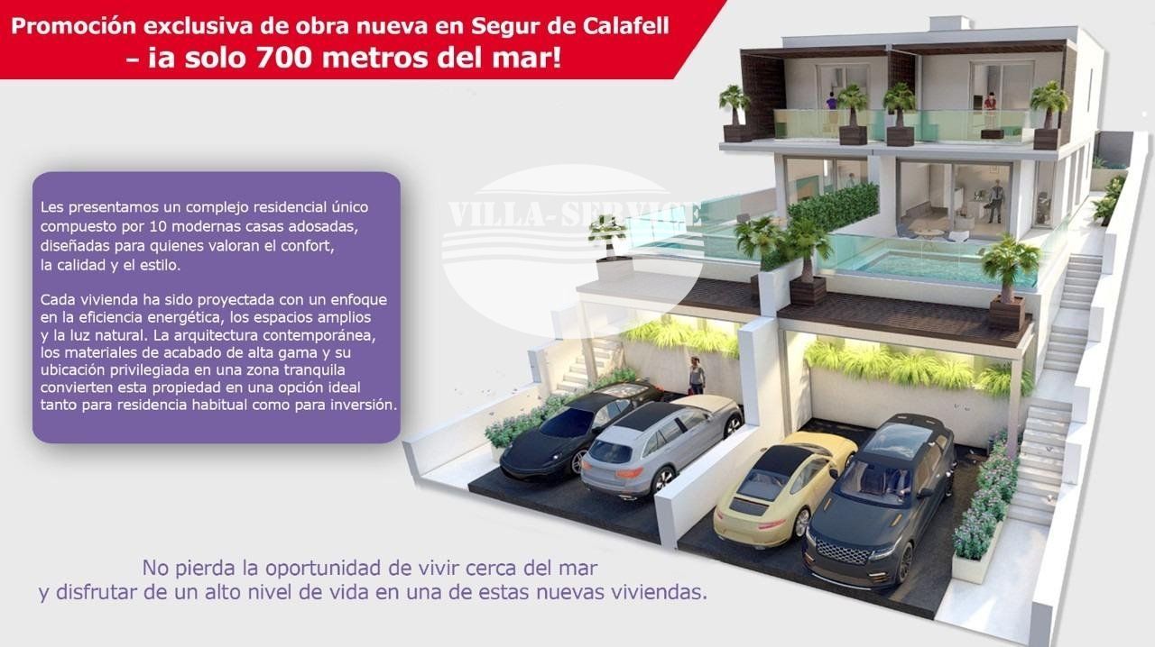 image PROMOCION EN VENTA DE CASA/CHALET PAREADA DE OBRA NUEVA EN SEGUR DE CALAFELL - PRECIO DESDE 490.000€ 6