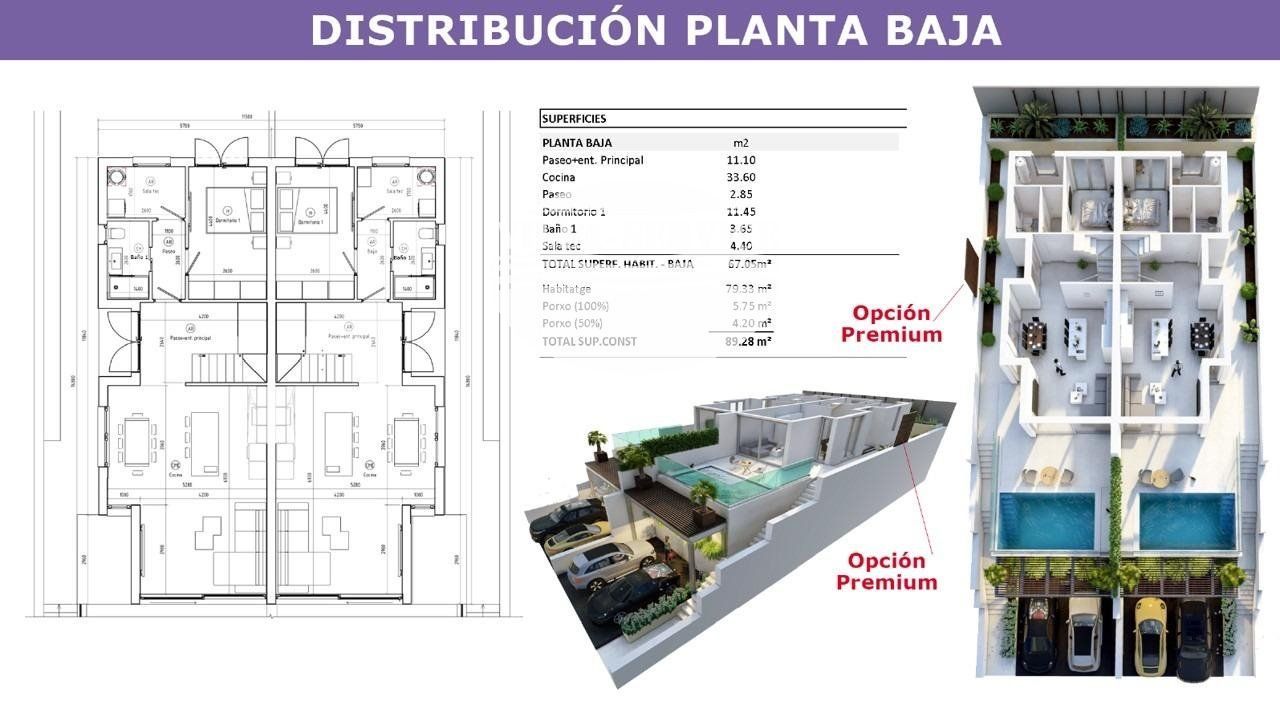 image PROMOCION EN VENTA DE CASA/CHALET PAREADA DE OBRA NUEVA EN SEGUR DE CALAFELL - PRECIO DESDE 490.000€ 10