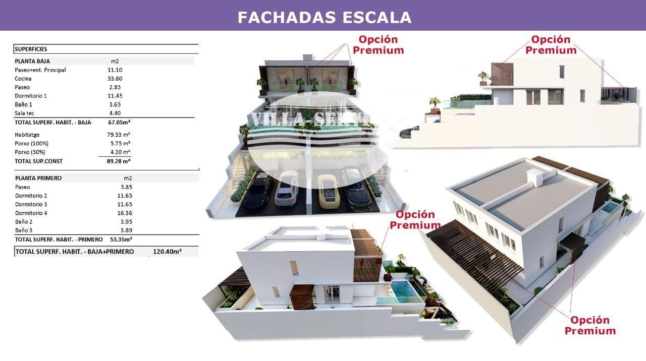 image PROMOCION EN VENTA DE CASA/CHALET PAREADA DE OBRA NUEVA EN SEGUR DE CALAFELL - PRECIO DESDE 490.000€ 14