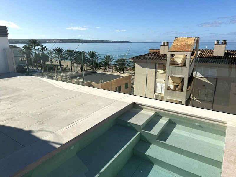 Ático en venta Palma De Mallorca, Baleares. Ref: 1044. Inmobiliaria Vivancos