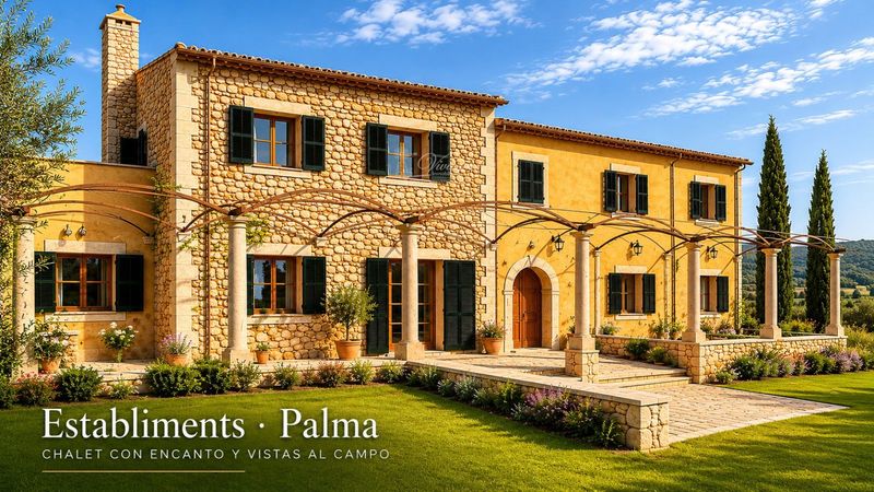 Chalet Independiente en venta Palma De Mallorca, Baleares. Ref: 1055. Inmobiliaria Vivancos