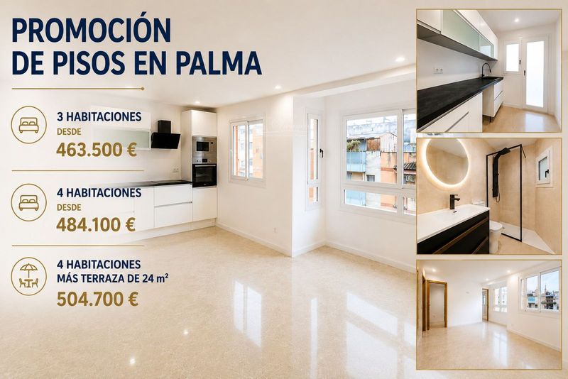 Piso en venta Palma De Mallorca, Baleares. Ref: 1068. Inmobiliaria Vivancos