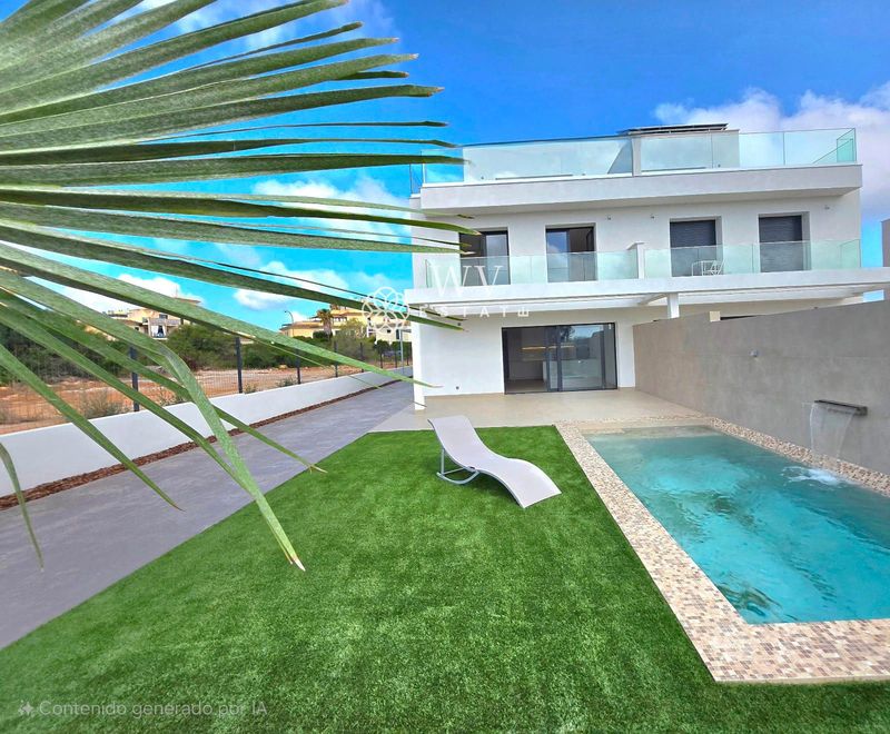 Chalet pareado en venta Palmeres, Les, Baleares. Ref: 1316. WV-ESTATE