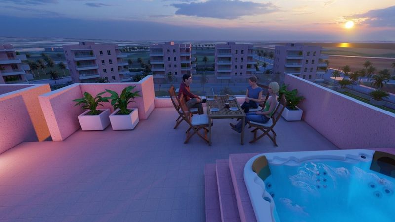 Penthouses te koop Guardamar Del Segura, Alicante. Ref: 12613. Mayrasa Properties Costa Blanca