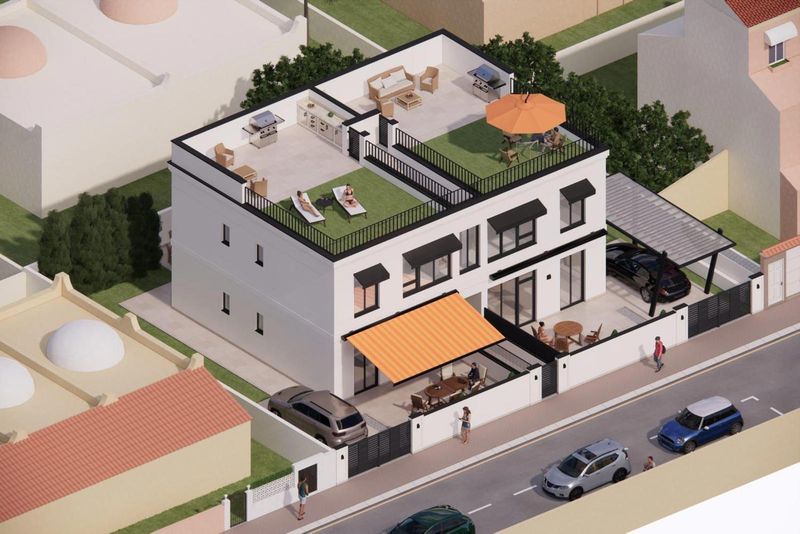 Bungalow met bovenstaande verdieping te koop Torrevieja, Alicante. Ref: 19226. Mayrasa Properties Costa Blanca