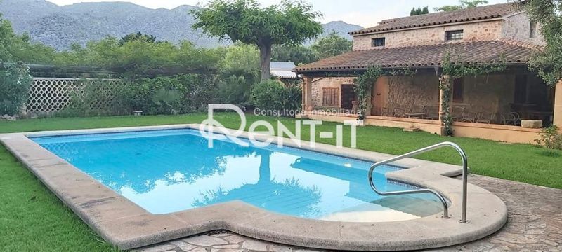 Xalet Independent en lloguer Pollença, Baleares. Ref: 1485. Rent-it Servicios Inmobiliarios